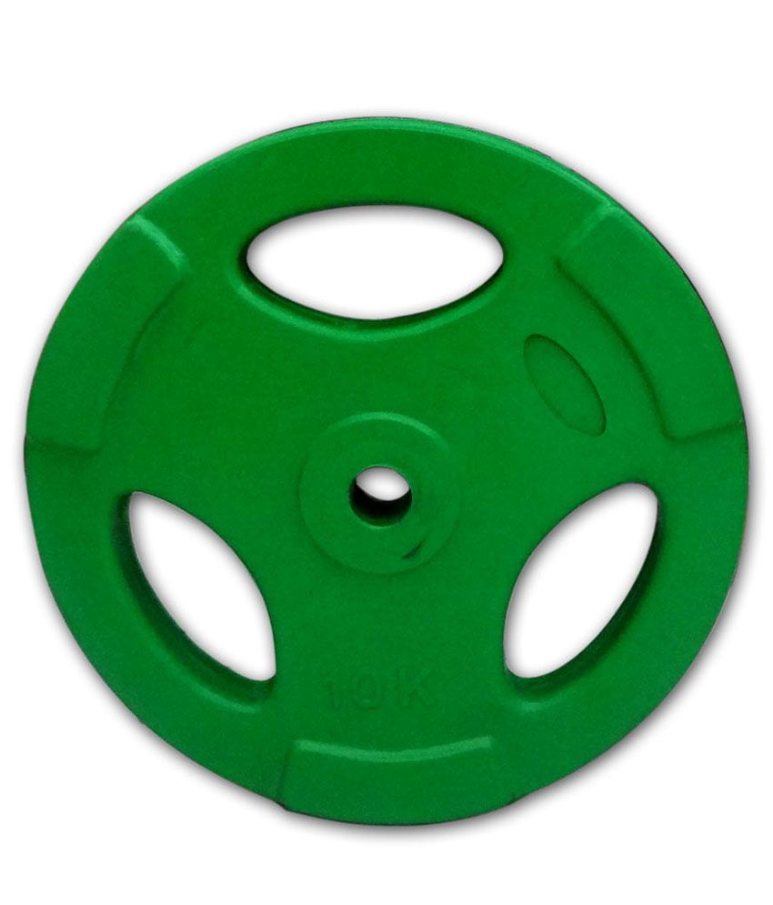 Jaski Regular Weight Plate 10 Kg (Pair): Buy Online at Best Price on ...