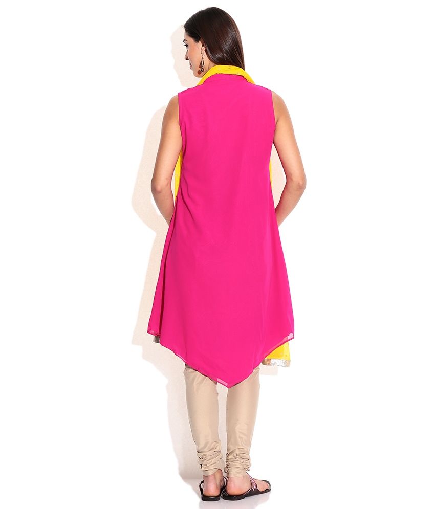 kurti with churidar