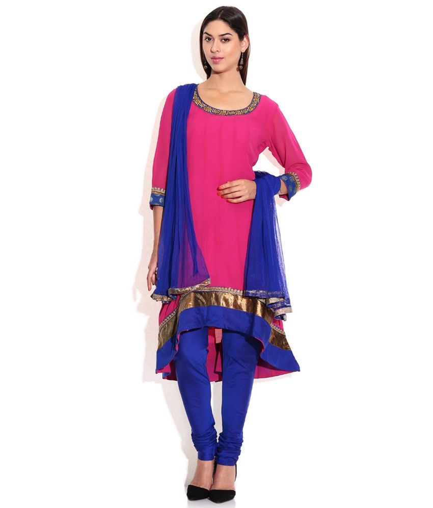 kurti with churidar