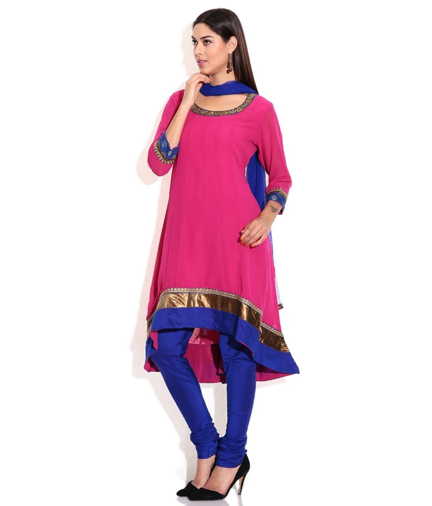 polyester churidar