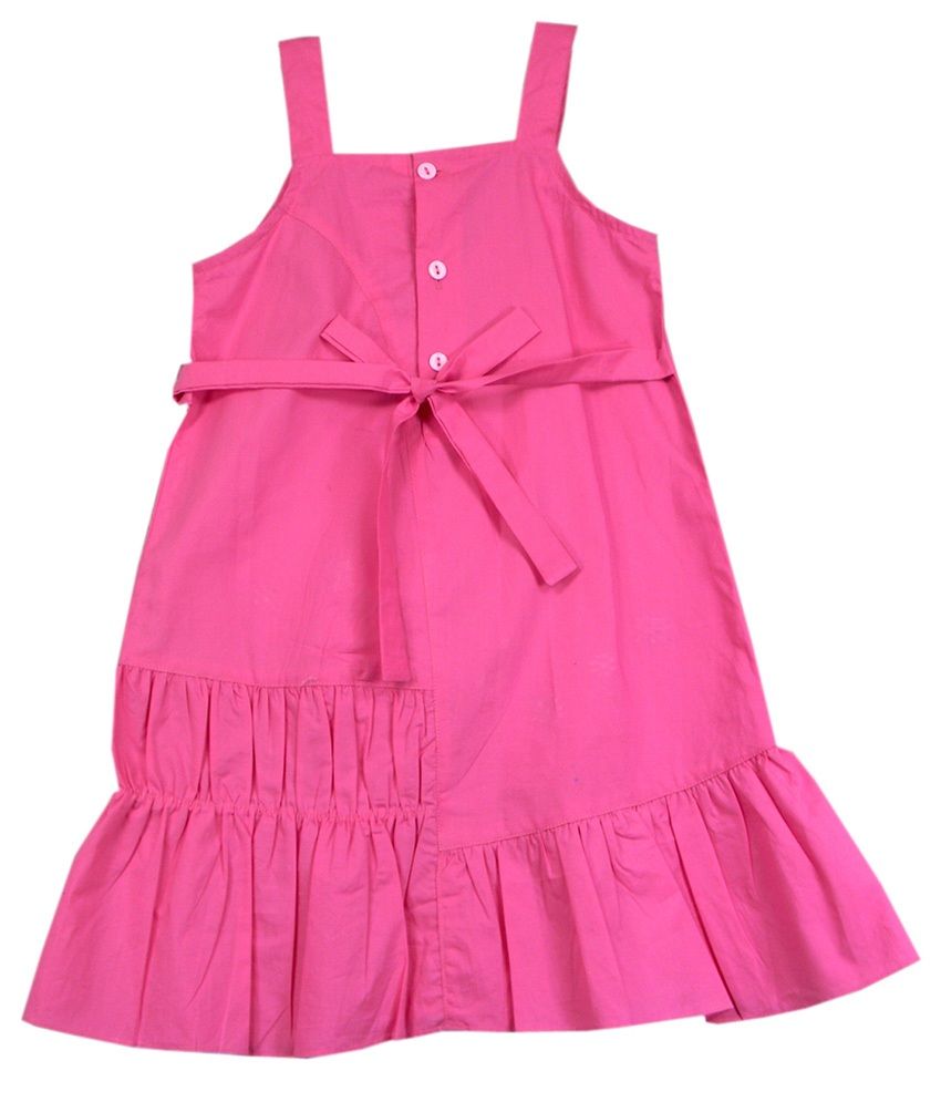 cotton sleeveless frock