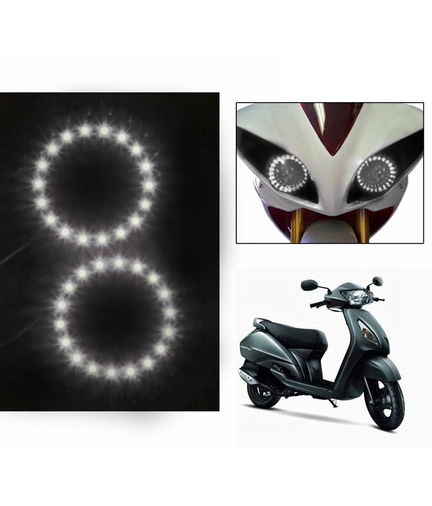 Speedwav Scooter LED Headlight Set of 2 for TVS Jupiter Buy Speedwav