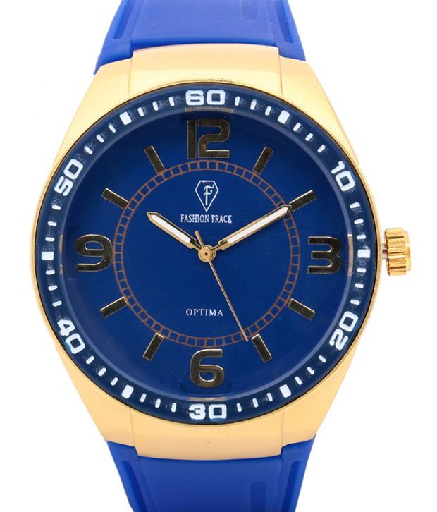 Fashion Track By Optima Ft-2550-Blue Men'S Watch - Buy  