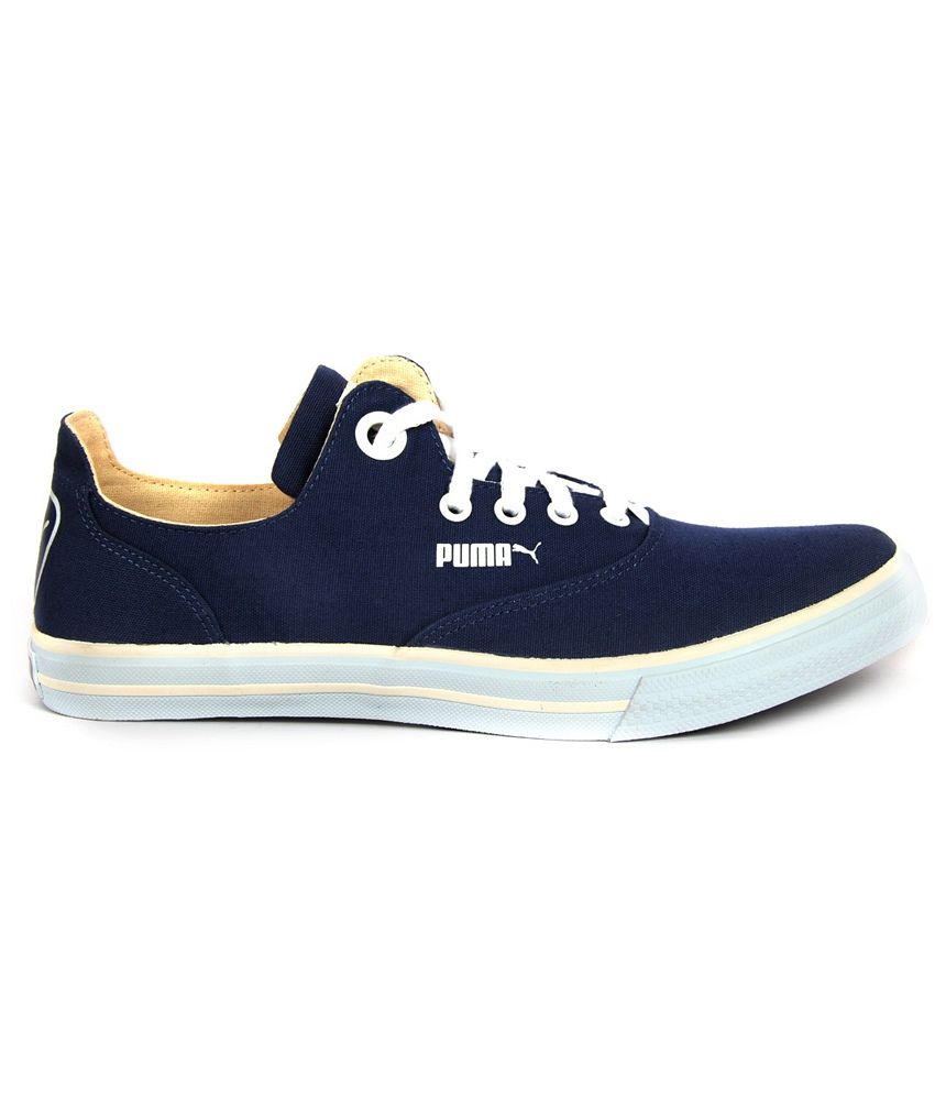 puma canvas shoes myntra