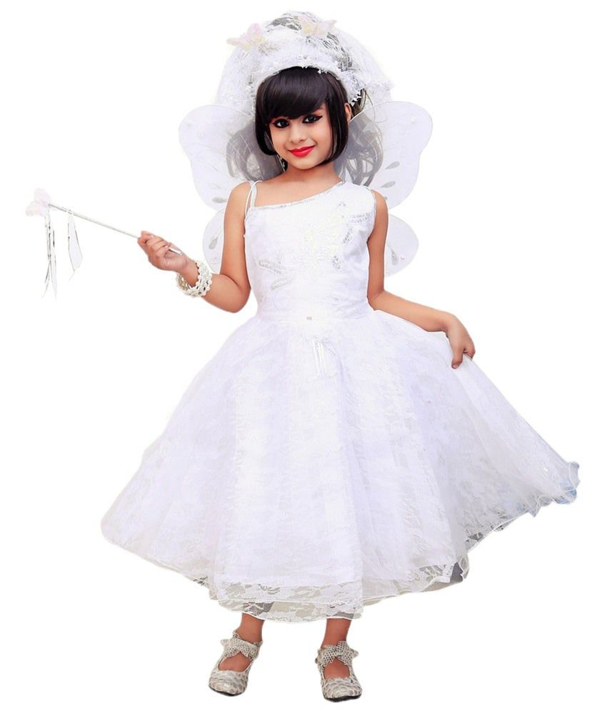 Aarika White Christmas Angel Gown