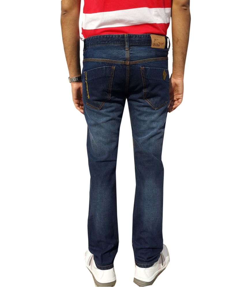 light blue jeans men's regular fit