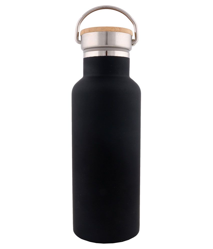 Camel Black Stainless Steel Matte Finish Flask: Buy Online at Best ...