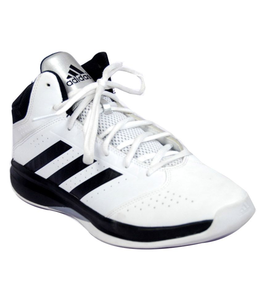 Addidas White Leather Sport Shoes Price in India- Buy Addidas White ...