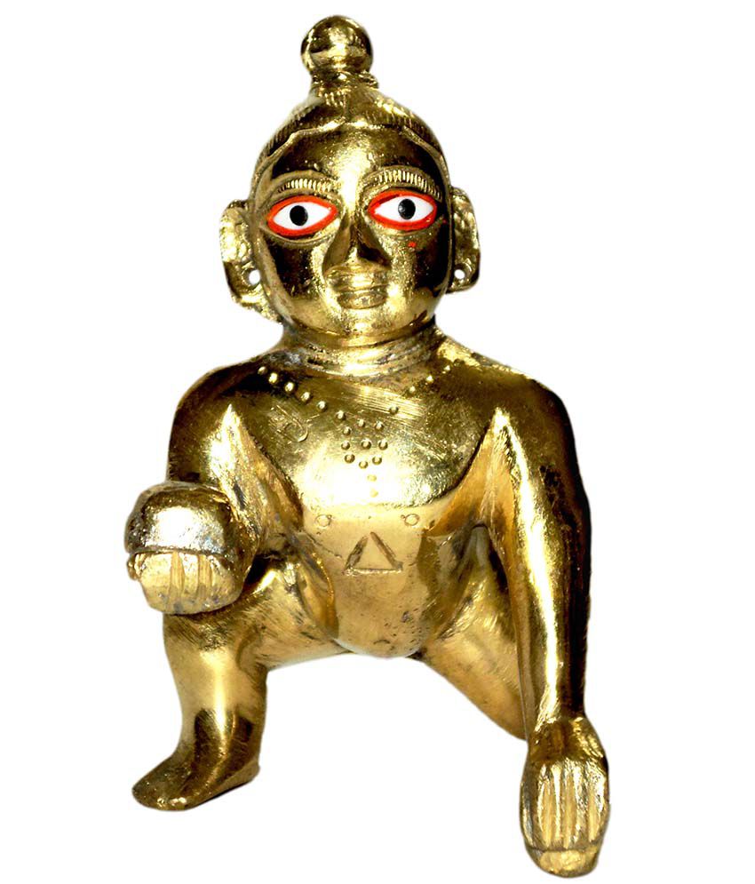     			Narayan - Laddu Gopal Brass Idol