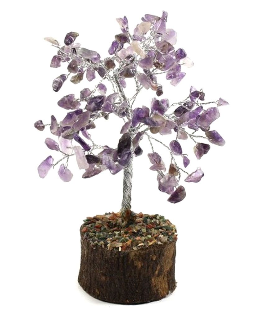 D Store Purple Wood Amethyst Gem Tree: Buy D Store Purple Wood Amethyst ...
