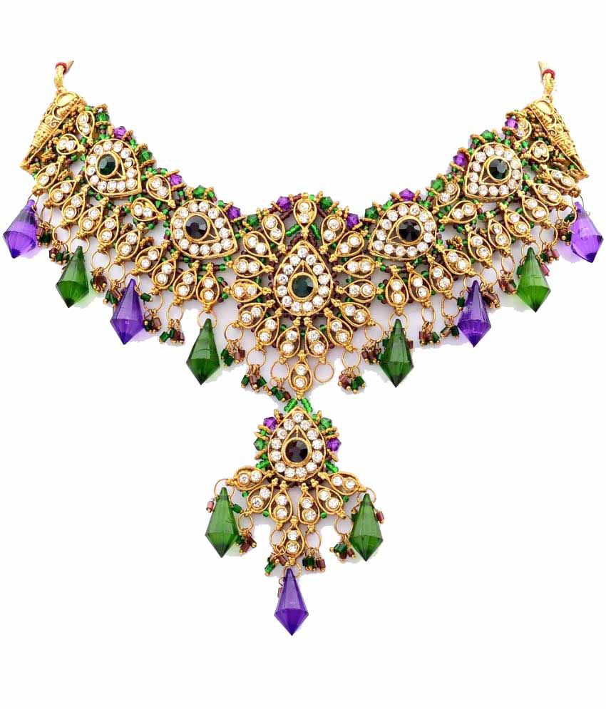 اطقم  المعلم كرسكنديور Lucky-Jewellery-Purple-Green-antique-SDL934568342-6-e1d9e