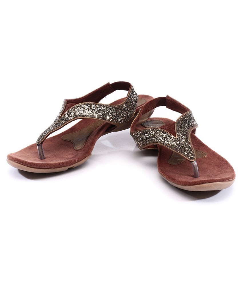 bronze flats for women