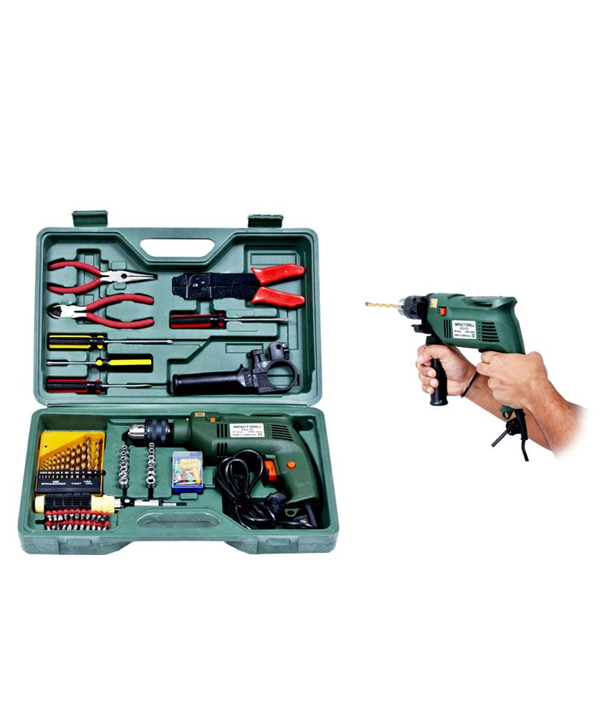 Telebrands Impact Tool Kit 10mm 500w Corded Drill Kit Buy Telebrands