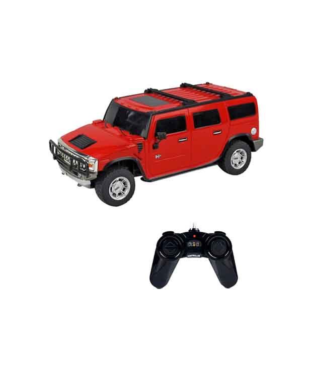 yellow hummer remote control car