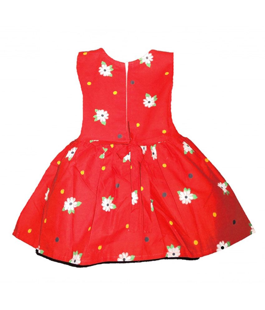cotton sleeveless frock