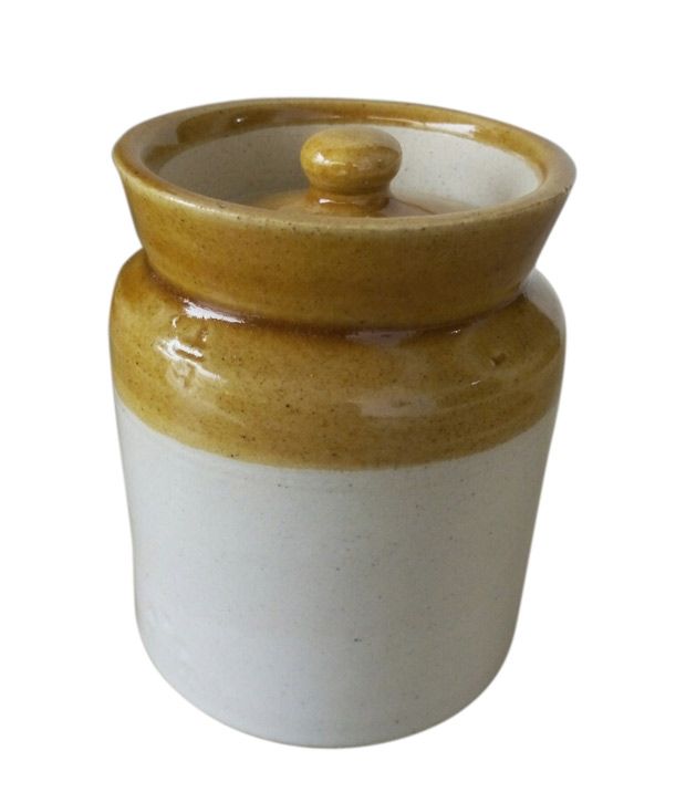 Madhav Ceramic Pickle Jar Buy Online at Best Price in India Snapdeal
