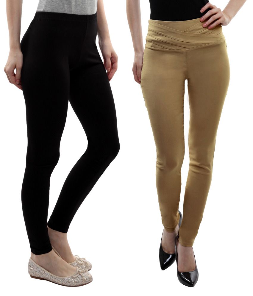 snapdeal jeggings combo