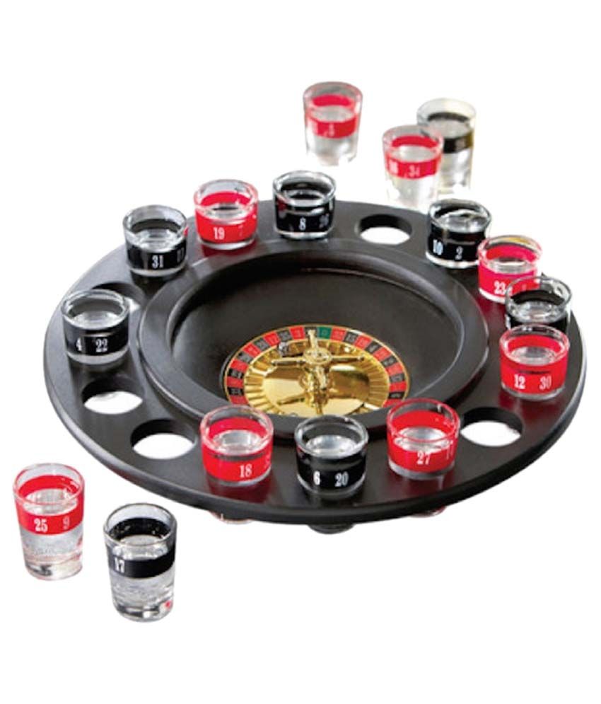 Card roulette drinking game