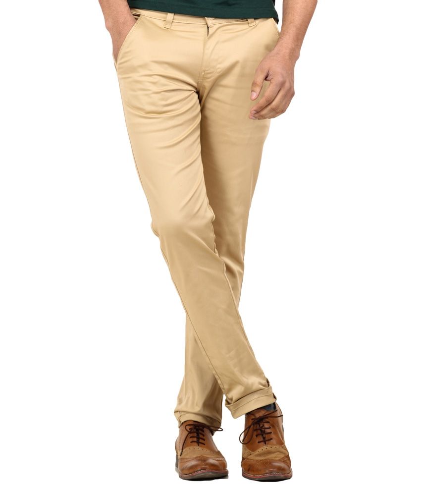 khaki palazzo trousers