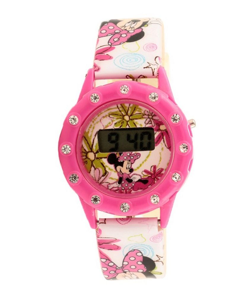 digital minnie mouse watch