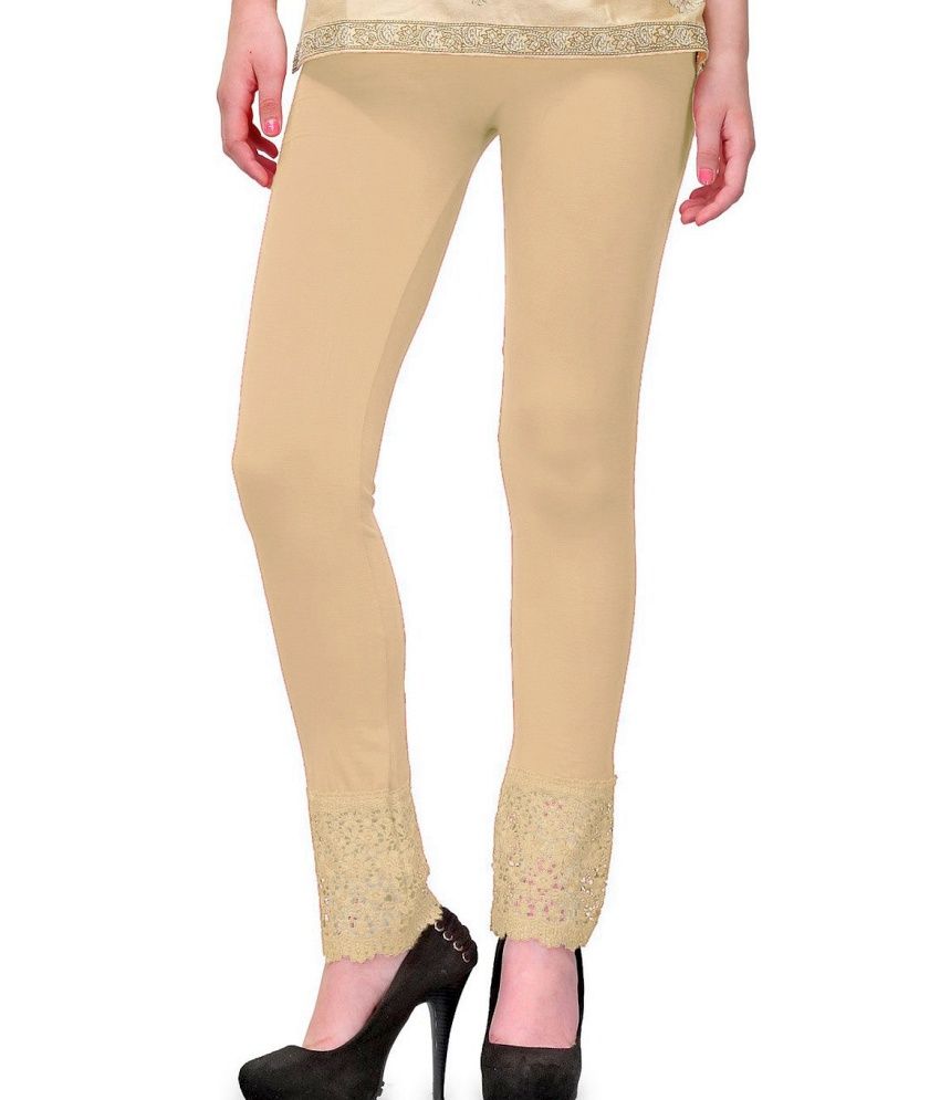 beige workout leggings