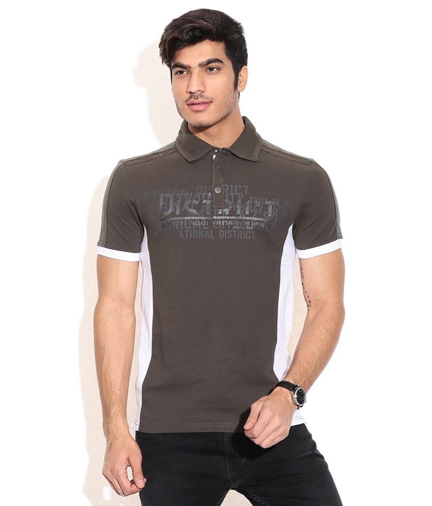 Kkr Yarns And Fabrics Black Cotton Blend V-Neck Half Sleeves T-Shirt - Buy Kkr Yarns And Fabrics 