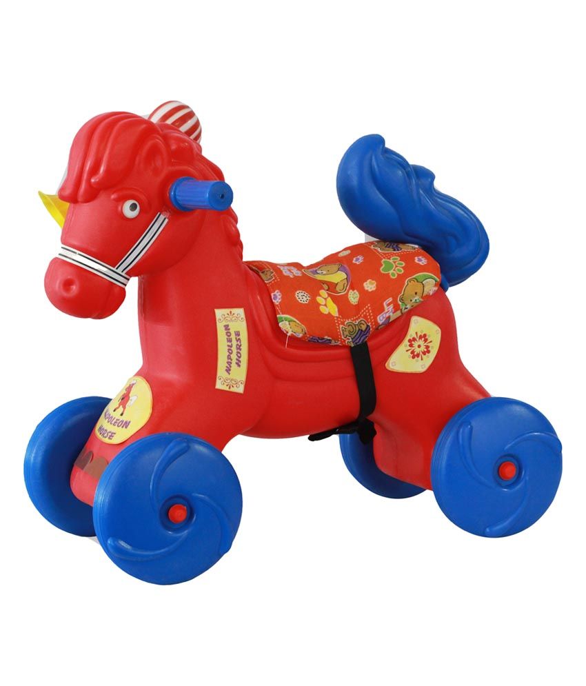 sit on moving horse toy