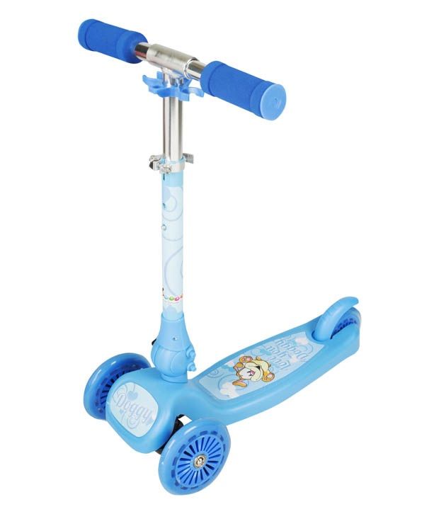 bluey lean and steer scooter