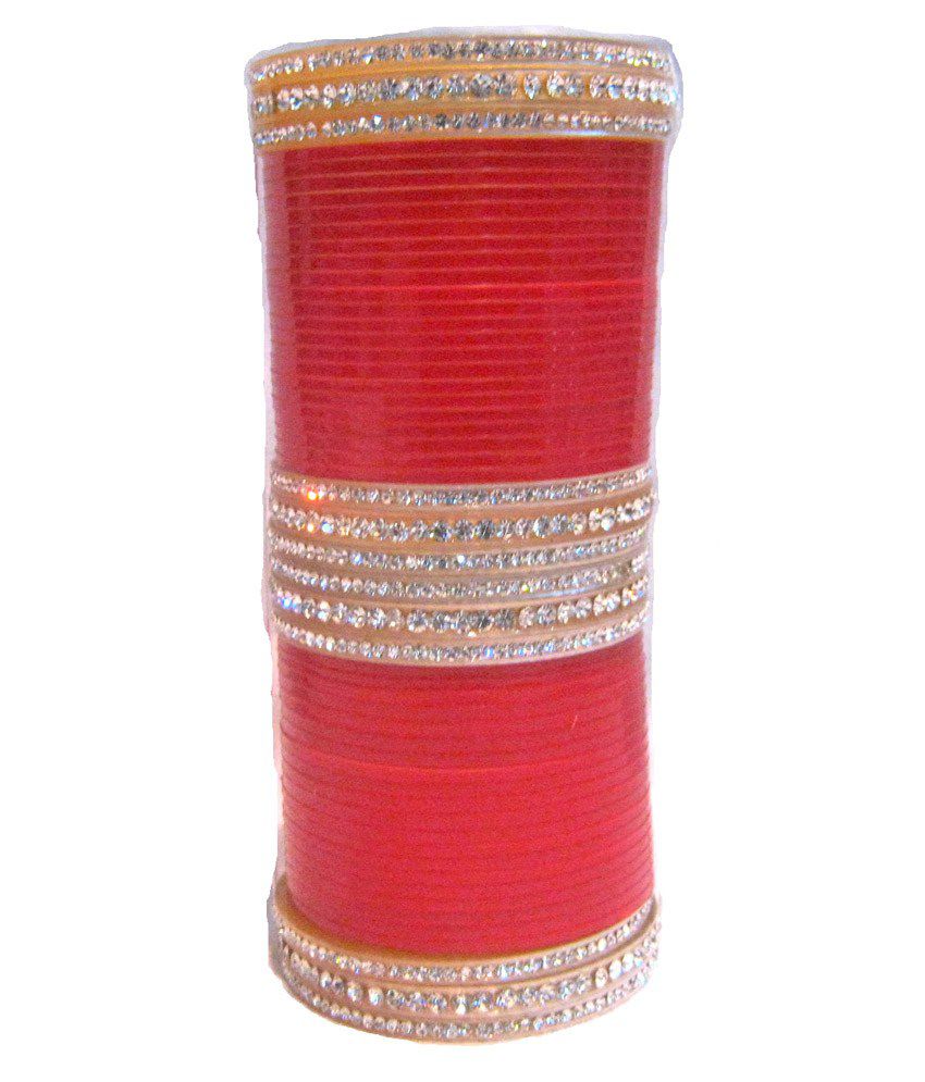 Mahabir Collections Red Bridal Chuda Buy Mahabir Collections Red Bridal Chuda Online In India