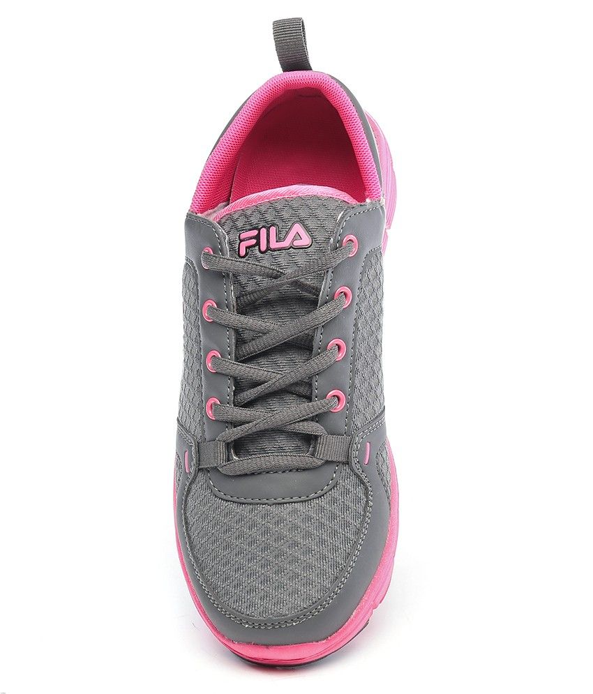 fila dark pink shoes