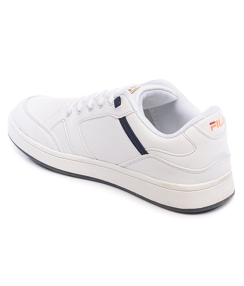 fila white colour shoes