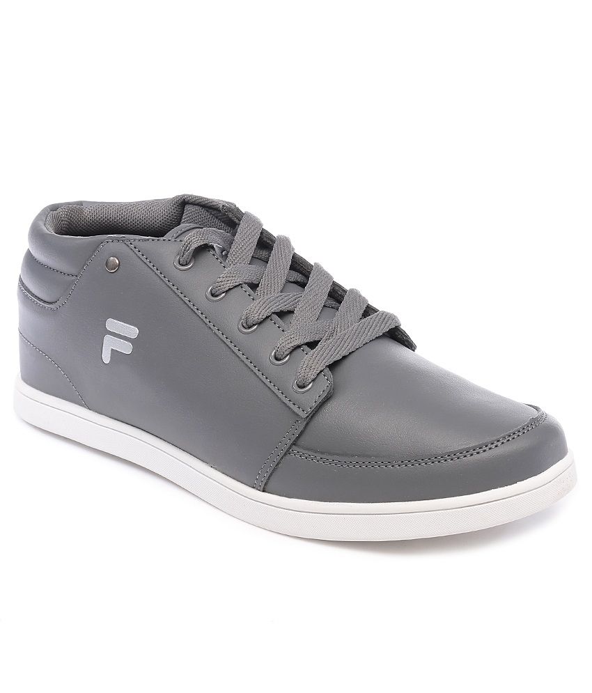 grey fila trainers junior