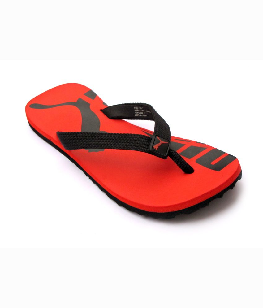 Puma Red Slippers Price in India- Buy Puma Red Slippers Online at Snapdeal