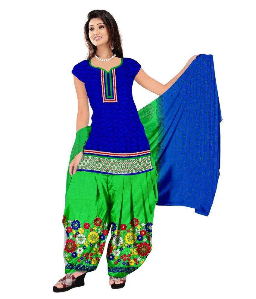 cotton dress materials with price online shopping