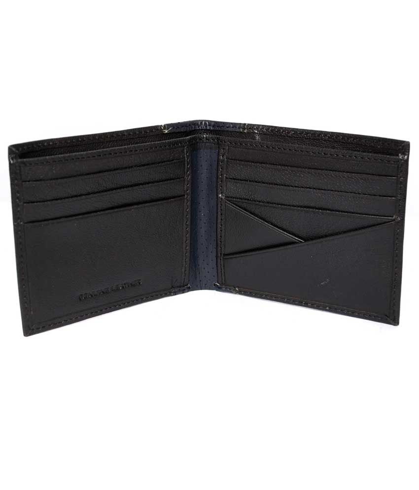 Fastrack Black Leather Wallet For Men: Buy Online at Low Price in India ...