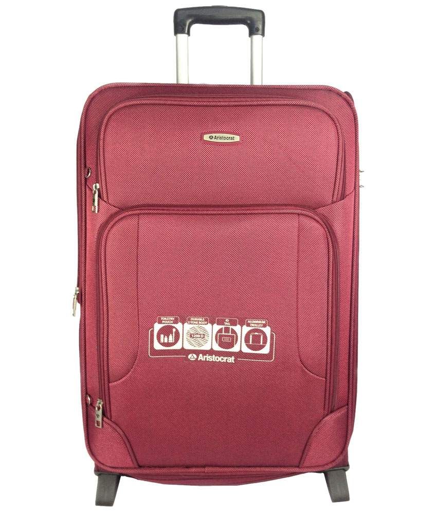 aristocrat trolly bag price