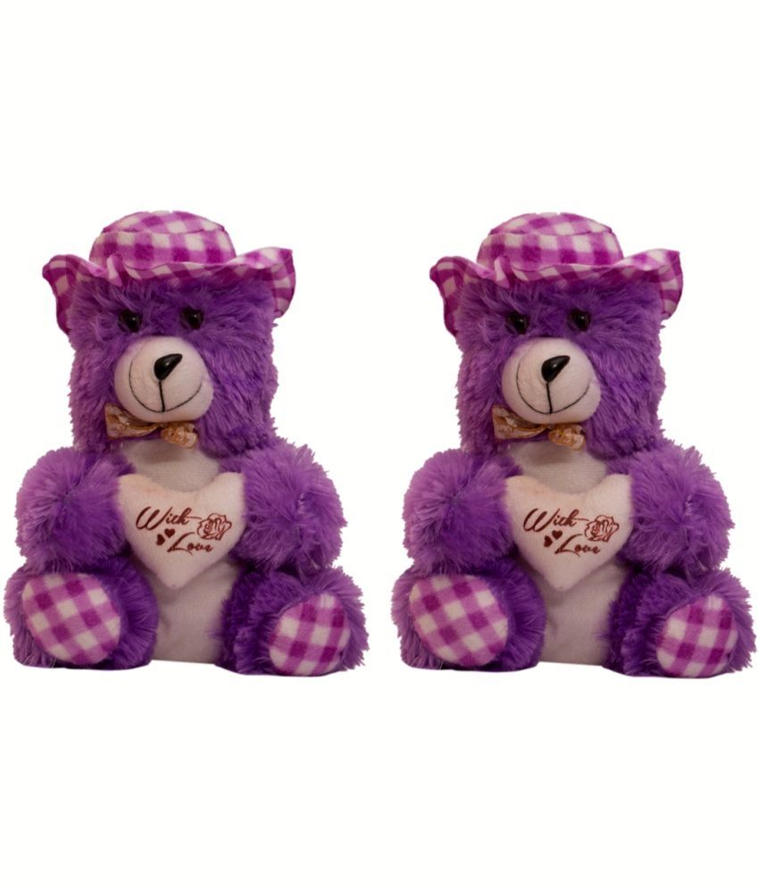 small purple teddy bear