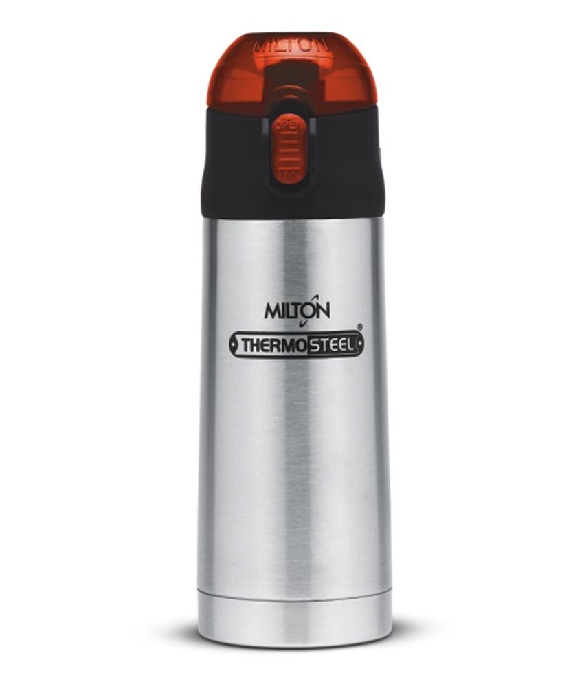 milton-thermosteel-crown-350ml-insulated-steel-bottle-orange-buy