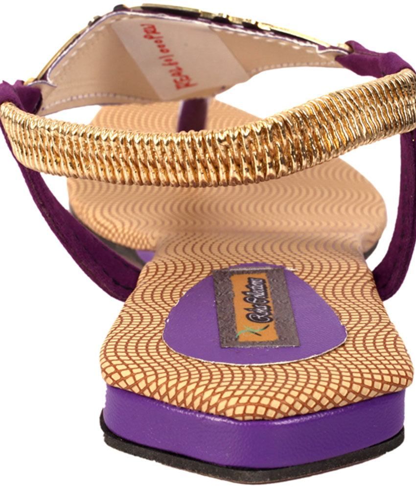 velvet sandals flat