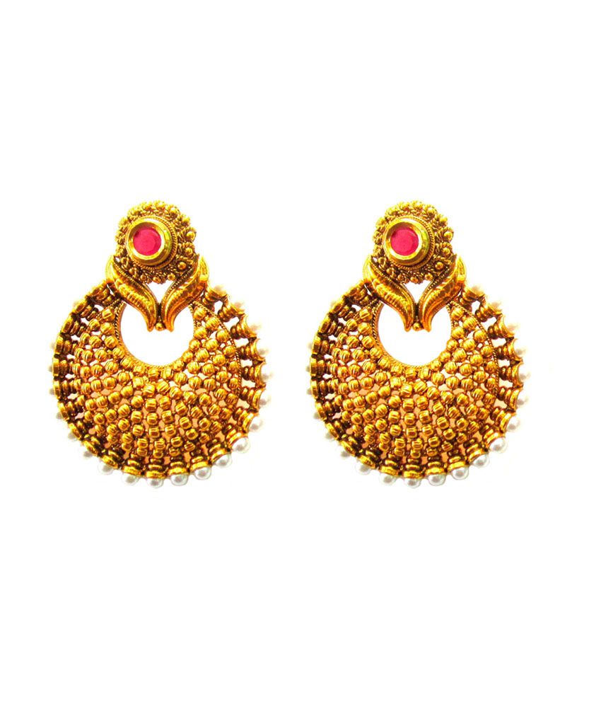 Anand Jewellers Multicolour Circle Of Life Alloy Drops - Buy Anand ...