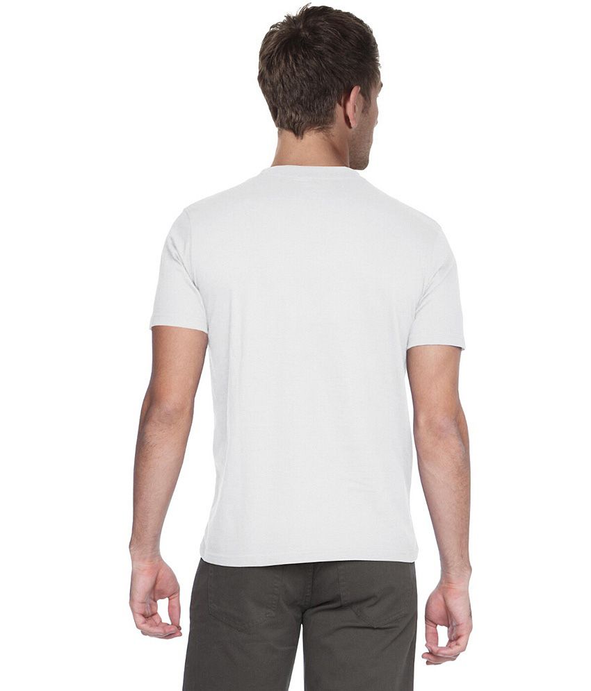 Parwaz Unisex Plain White Round Neck T-shirt - Buy Parwaz Unisex Plain