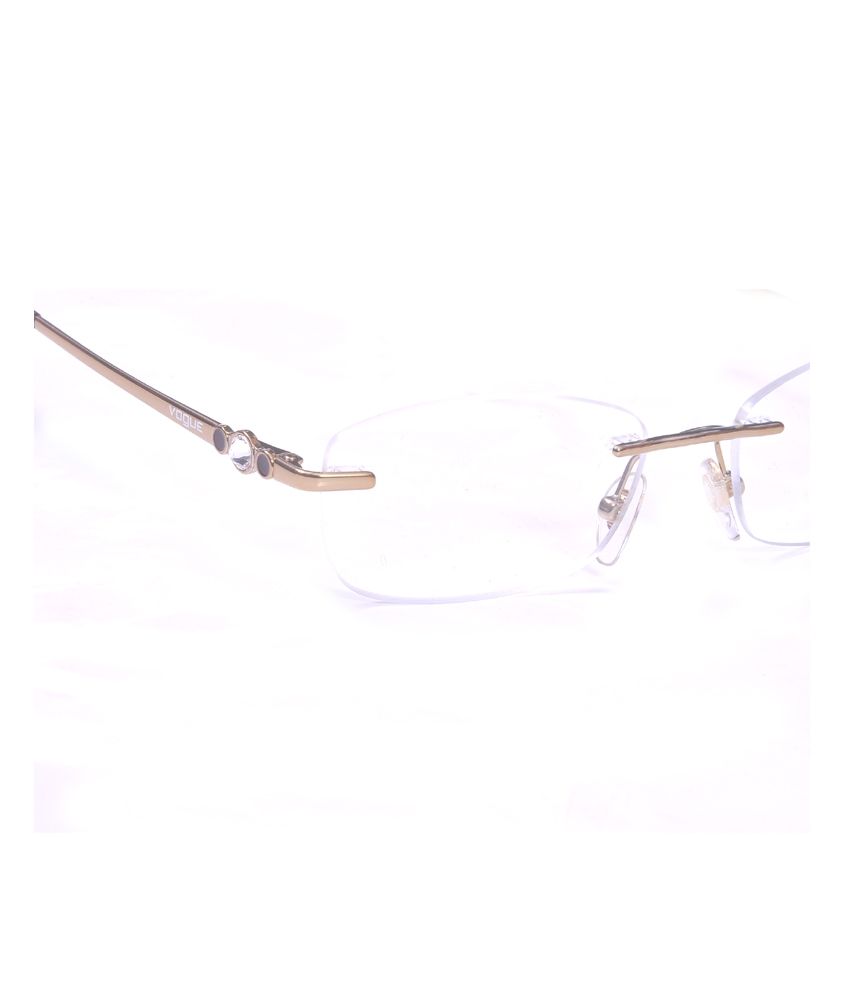 vogue rimless glasses