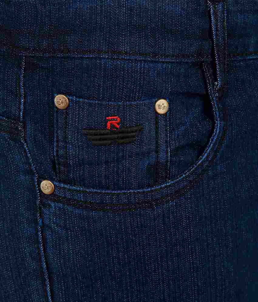 Red Wings Dark Blue Classic Regular fit Jeans - Buy Red Wings Dark Blue ...