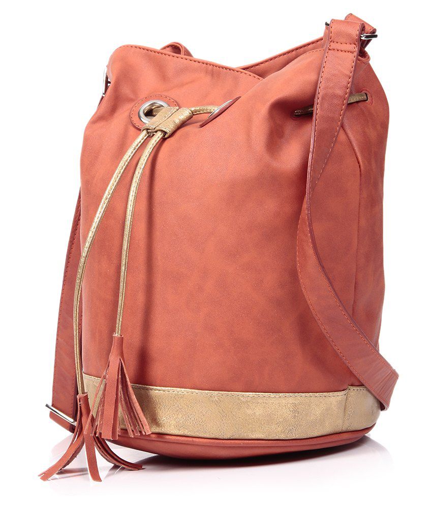 Baggit Orange Sling Bag - Buy Baggit Orange Sling Bag Online at Best ...