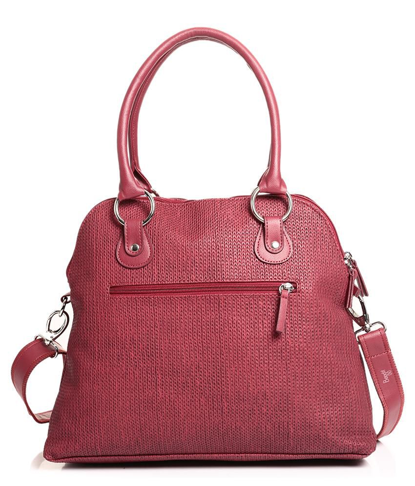 Baggit Maroon Shoulder Bag - Buy Baggit Maroon Shoulder Bag Online at ...