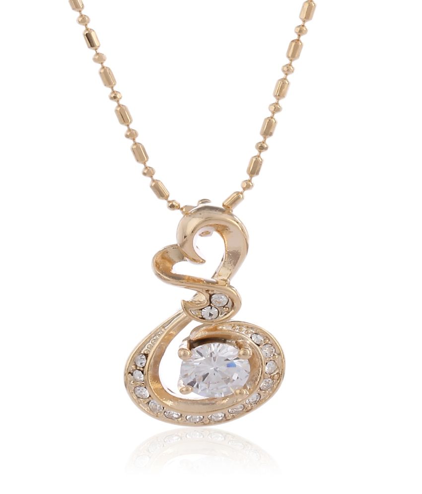 Addons Gold Contemporary Daily Wear Necklace - Buy Addons Gold Contemporary Daily Wear Necklace 