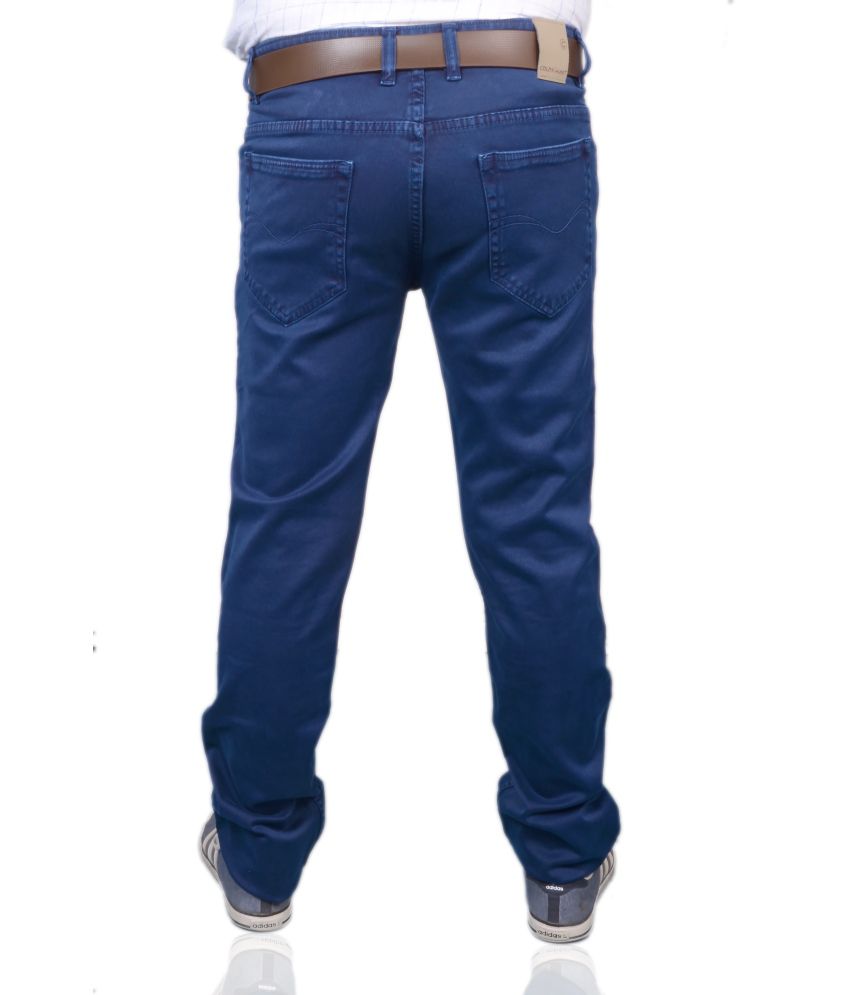 Color Hunt Ink Blue Jeans - Buy Color Hunt Ink Blue Jeans Online at ...