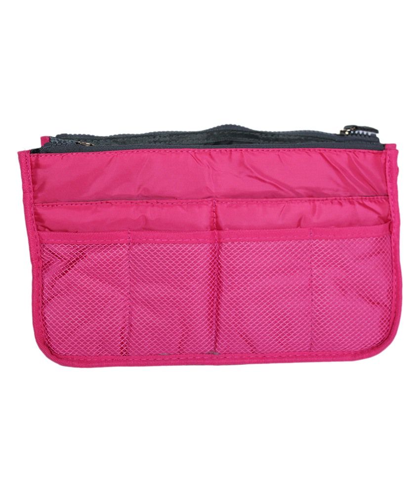 Buy Cool Trends Zipped Utility Bag Pink at Best Prices in India