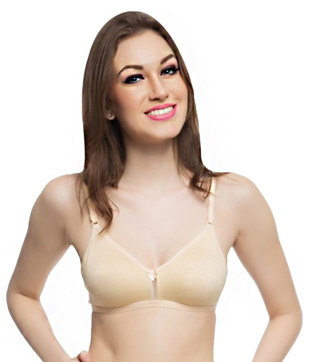     			Clovia Beige Cotton Bra