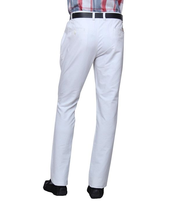 Buy Koutons Slim Fit Men white Cotton 